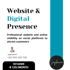 website & digital presence